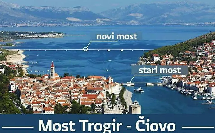 Apartment Sorriso - 1st Row By The Trogir